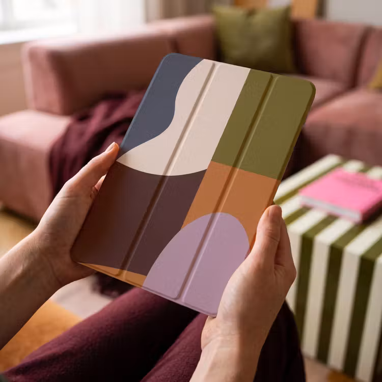 iPad-Hülle - Formen - Abstrakt - Farben - Quadratisch — 4