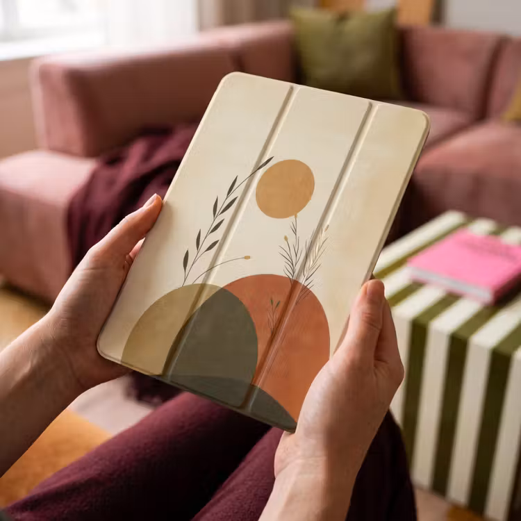 iPad-Hülle - Pflanzen - Abstrakt - Formen — 4