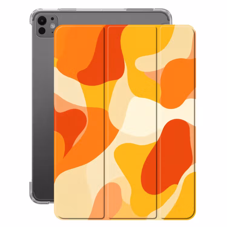 iPad-Hülle - Abstrakt - Formen - Orange — 1