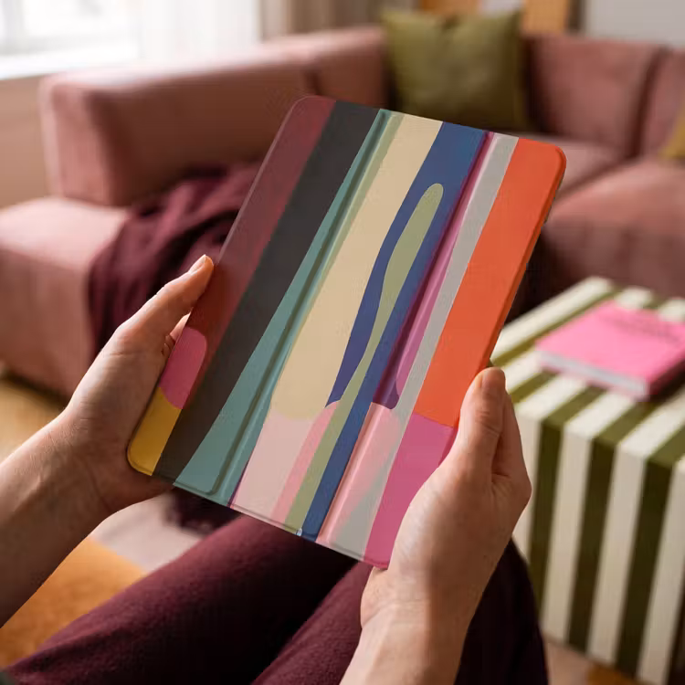 iPad-Hülle - Farbvarianten - Vertikal - Bunt — 4