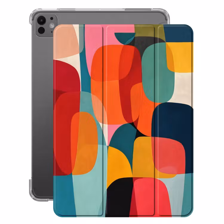 iPad-Hülle - Formen - Bunt - Abstrakt - Flugzeuge — 1