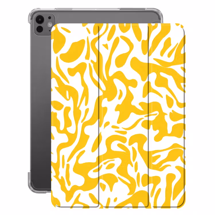 iPad-Hülle - Formen - Weiß - Abstrakt — 1