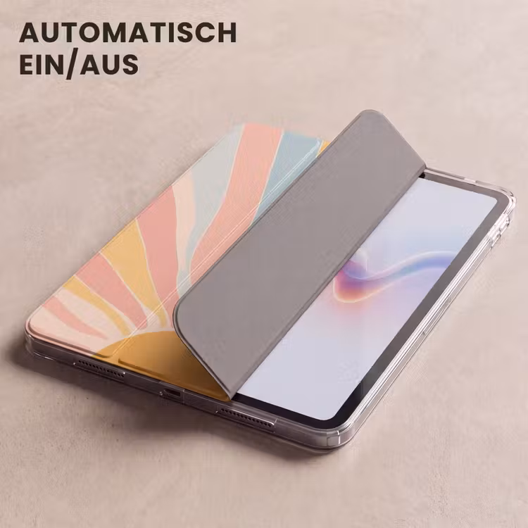 iPad-Hülle - Illustration - Sonne - Pastellfarben — 5