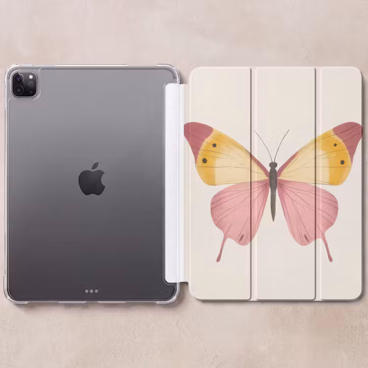 iPad-Hülle - Schmetterling - Illustration - Rosa — 6