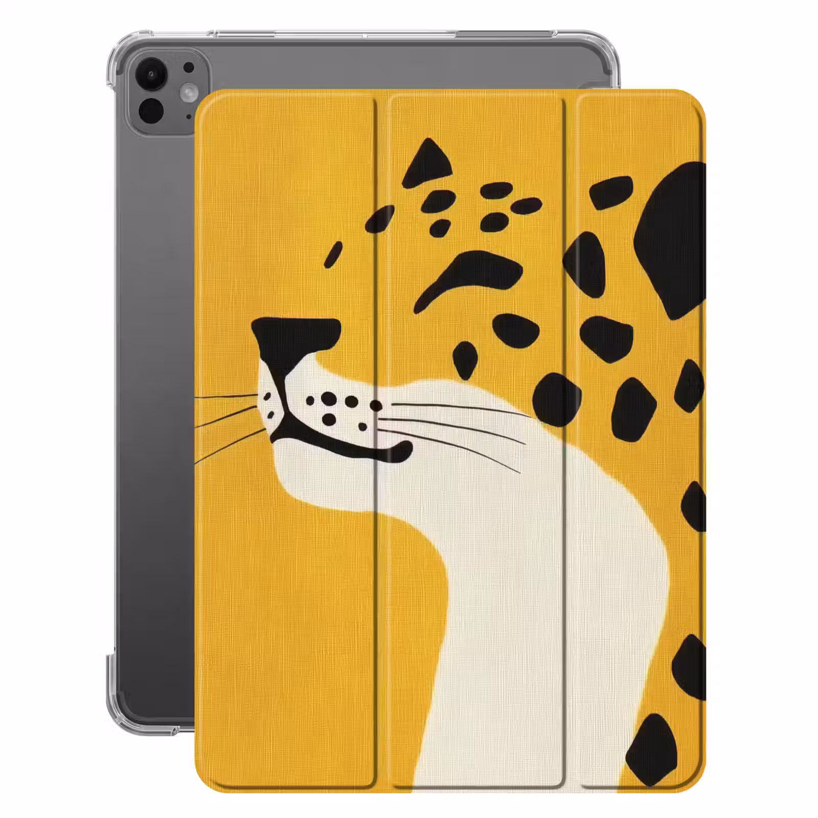 iPad-Hülle - Gepard - Illustration - Gelb — 1