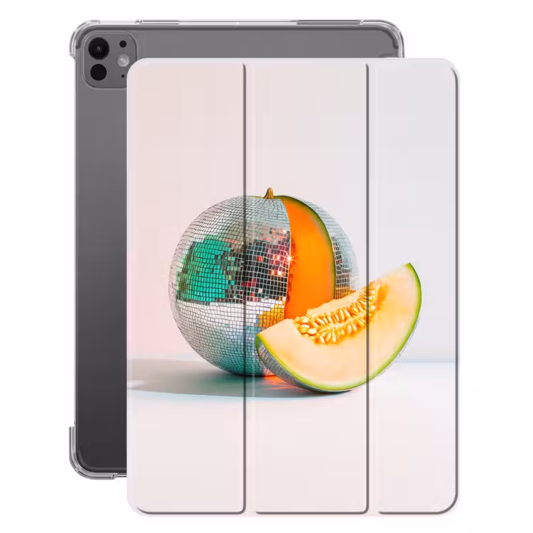 iPad-Hülle - Disco - Discoball - Melone - Pastell — 1