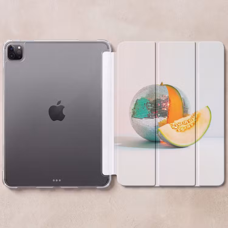 iPad-Hülle - Disco - Discoball - Melone - Pastell — 6