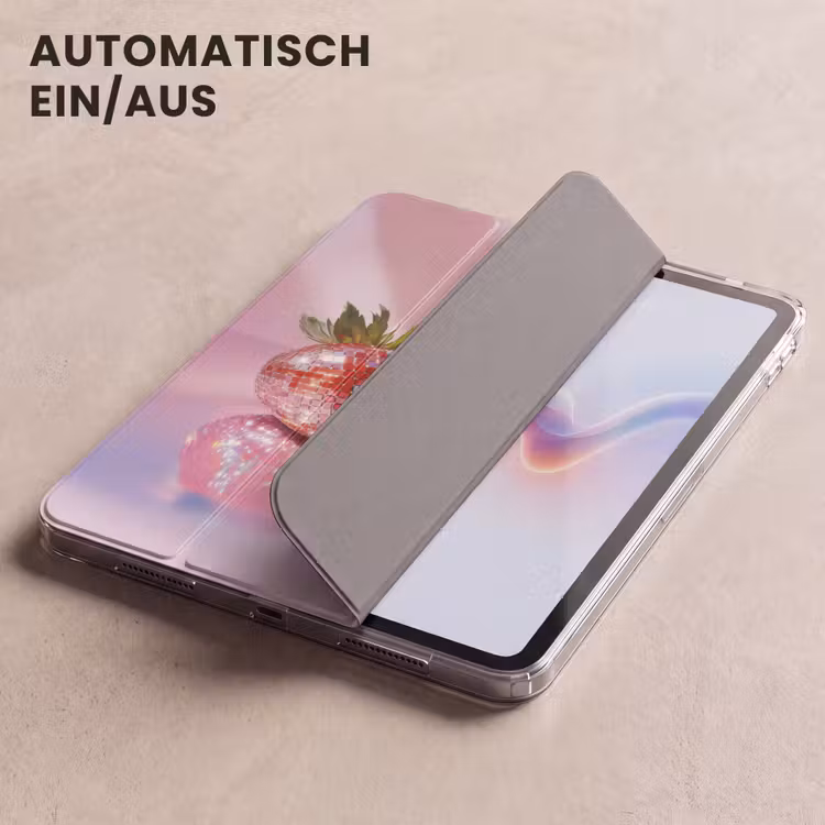iPad-Hülle - Disco - Obst - Glitzer - Erdbeere — 5