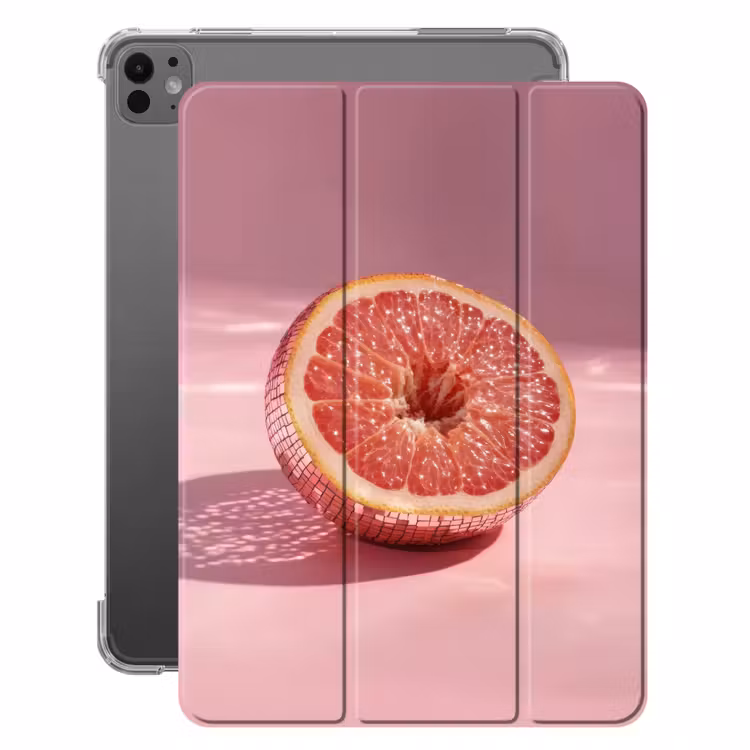 iPad-Hülle - Grapefruit - Rosa - Disco - Glänzend — 1