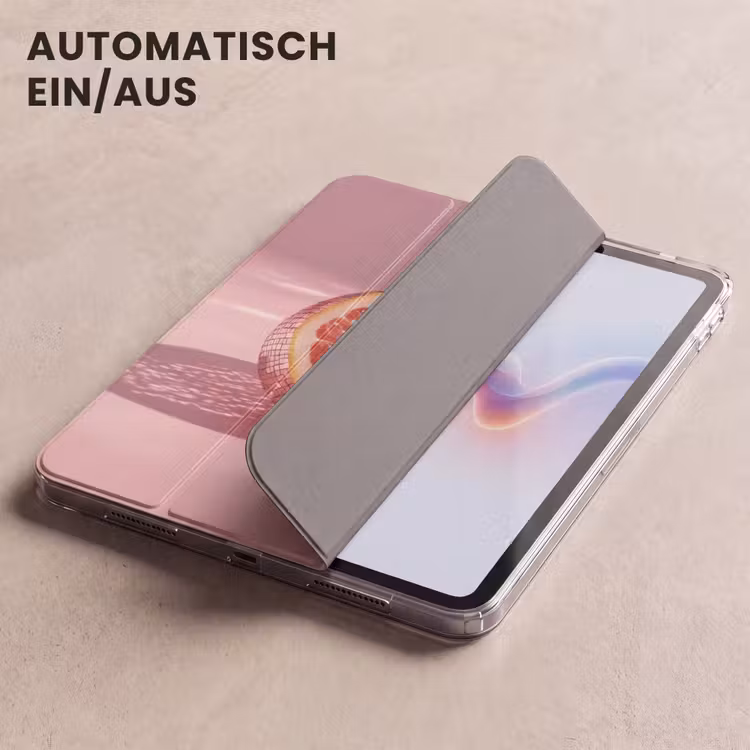 iPad-Hülle - Grapefruit - Rosa - Disco - Glänzend — 5