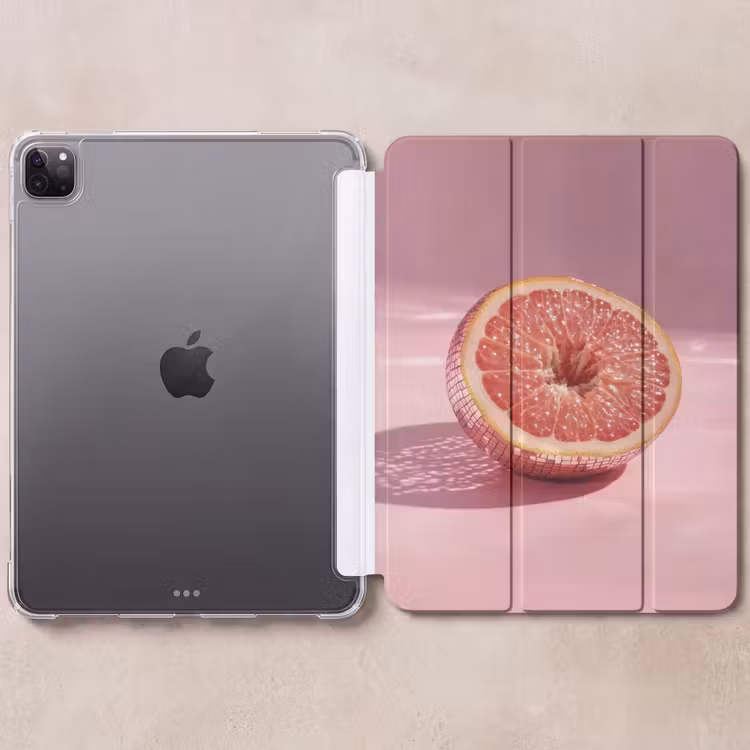 iPad-Hülle - Grapefruit - Rosa - Disco - Glänzend — 6