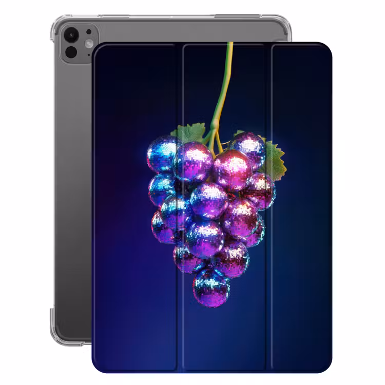 iPad-Hülle - Lila - Disco - Party - Weintraube — 1