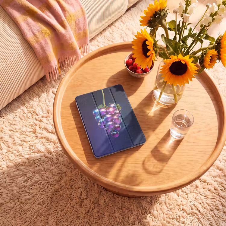 iPad-Hülle - Lila - Disco - Party - Weintraube — 2