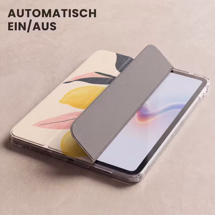 iPad-Hülle - Zitronen - Leuchtend gelb - Zweig - Blätter — 5