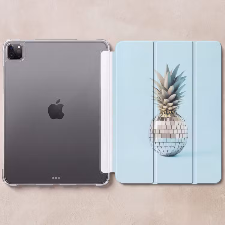 iPad-Hülle - Blau - Ananas - Disco - Discoball — 6