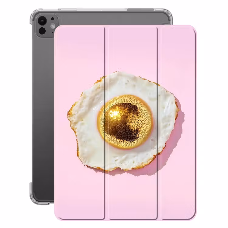 iPad-Hülle - Ei - Disco - Frühstück - Glitzer — 1