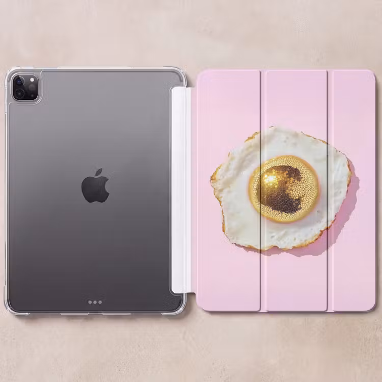 iPad-Hülle - Ei - Disco - Frühstück - Glitzer — 6