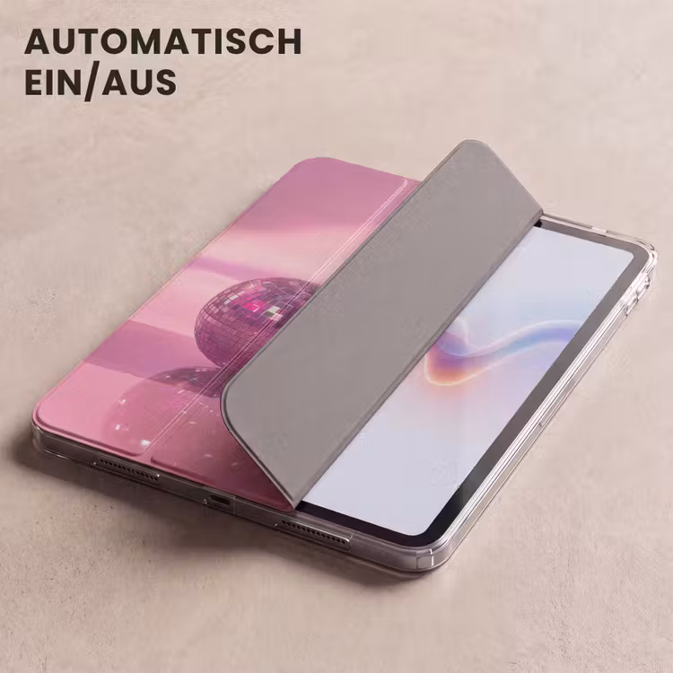 iPad-Hülle - Glitzer - Discokugel - Rosa - Kirsche — 5