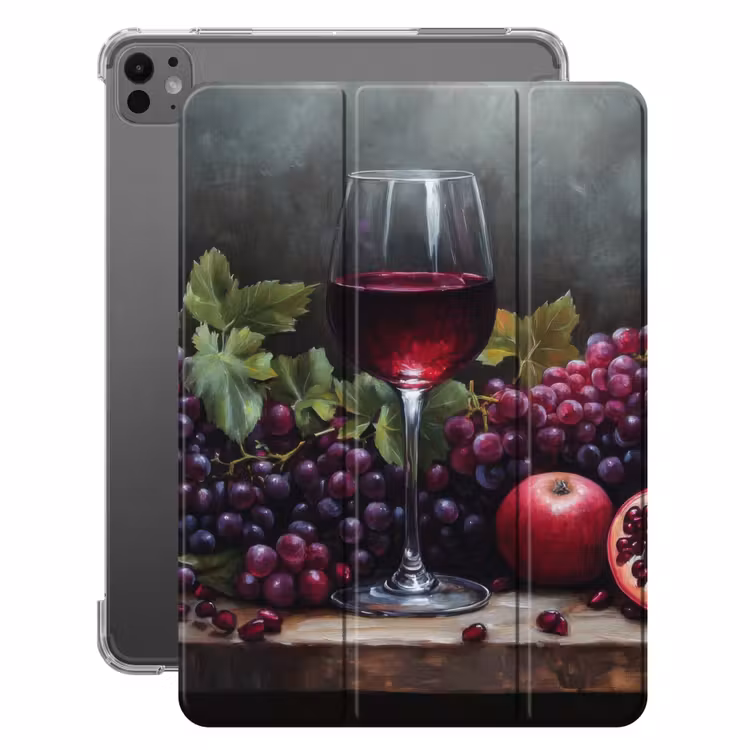 iPad-Hülle - Wein - Obst - Stilleben — 1