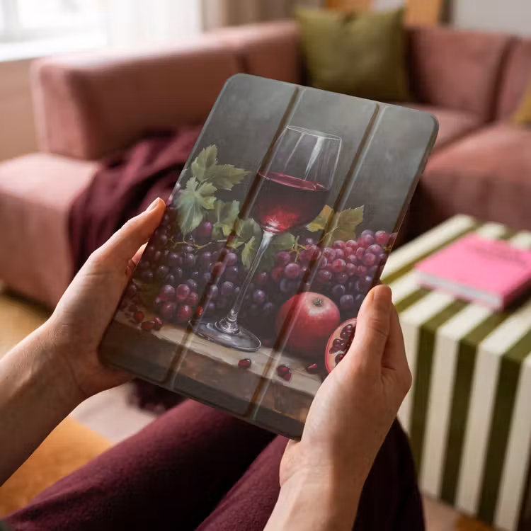 iPad-Hülle - Wein - Obst - Stilleben — 4