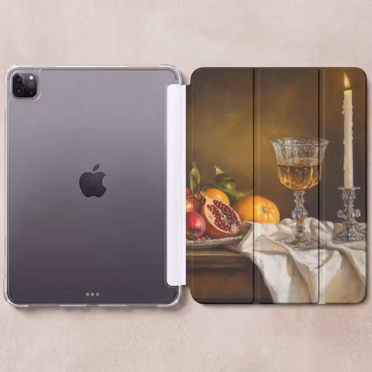 iPad-Hülle - Obst - Stilleben - Wein - Kerze — 6