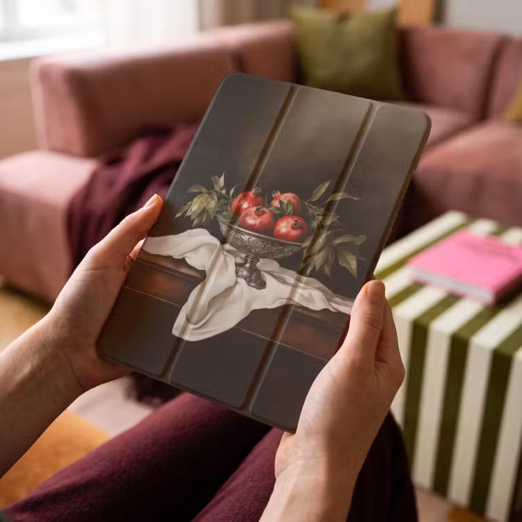 iPad-Hülle - Granatäpfel - Klassisch - Vintage — 4