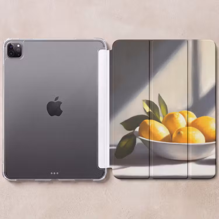 iPad-Hülle - Zitronen - Stilleben - Gelb — 6