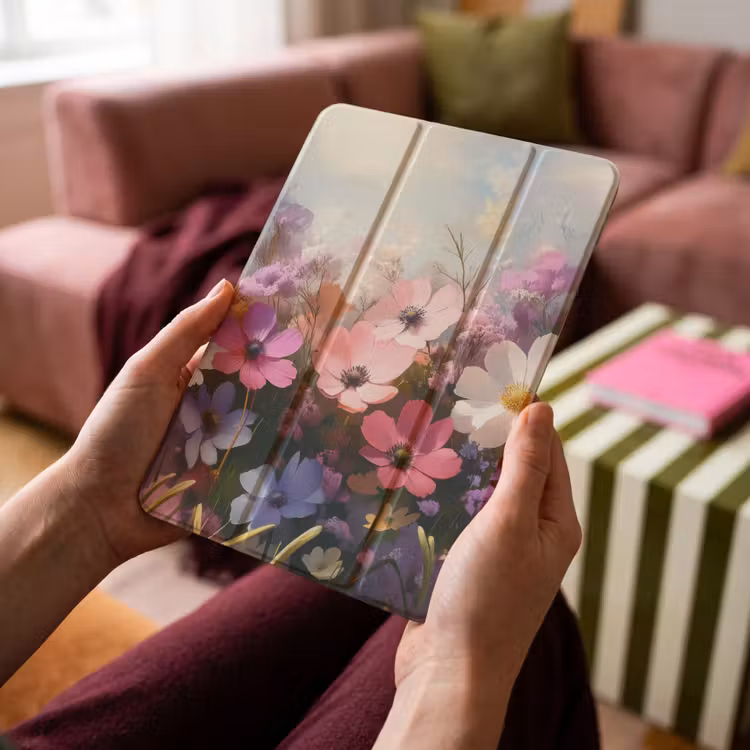 iPad-Hülle - Blumen - Bunt - Blühend — 4