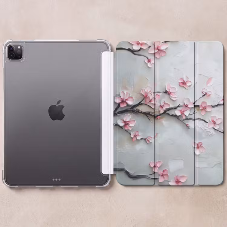 iPad-Hülle - Blüte - Künstlerisch - Rosa - Sakura — 6