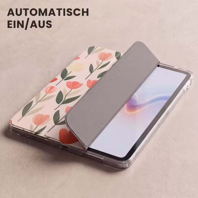 iPad-Hülle - Tulpen - Modern - Rosa — 5