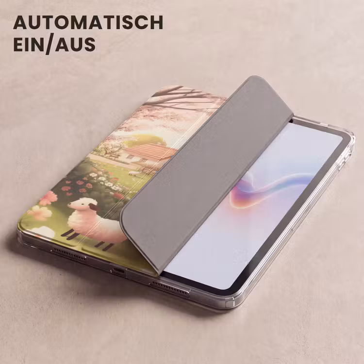 iPad-Hülle - Schafe - Hütte - Landleben — 5