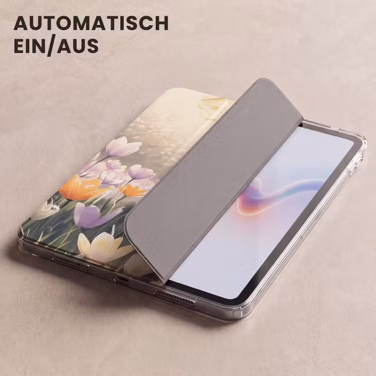iPad-Hülle - Veilchen - Biene - Sonnenlicht — 5