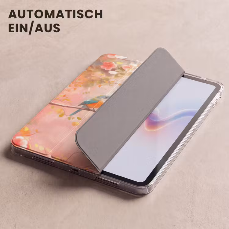 iPad-Hülle - Vögel - Bunt - Zweig — 5