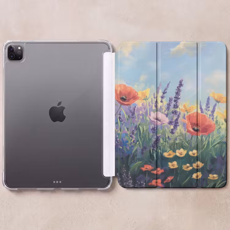 iPad-Hülle - Wiese - Blumen - Farbenfroh — 6
