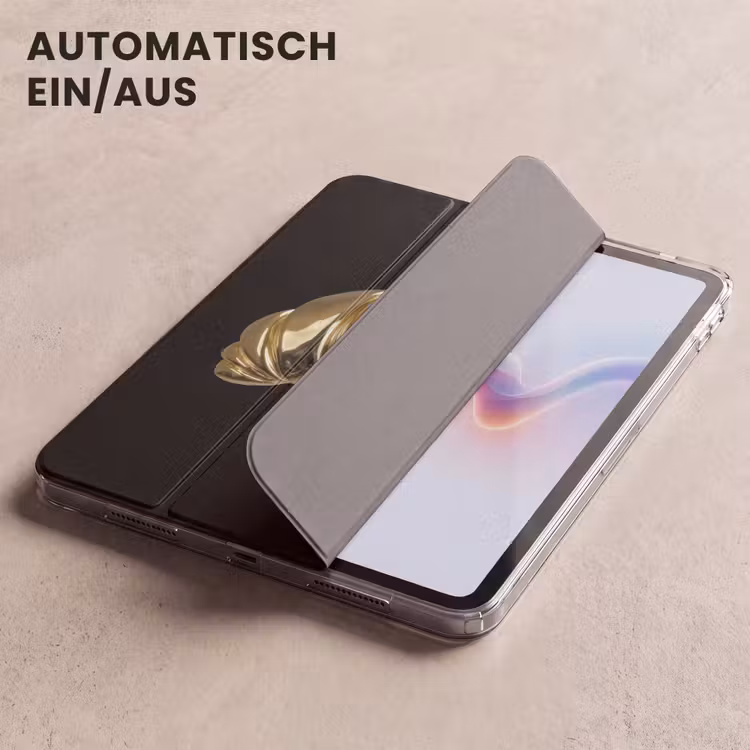 iPad-Hülle - Croissant - Brot - Gold - Schwarz — 5