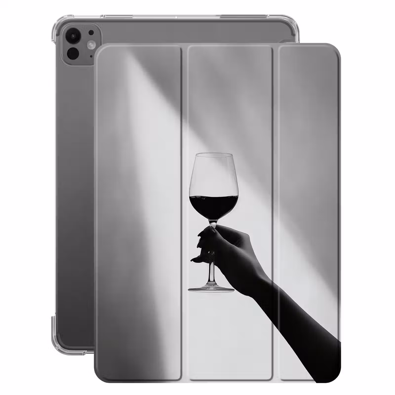 iPad-Hülle - Leicht - Wein - Rot - Glas — 1