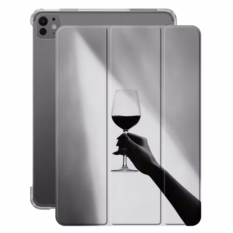 iPad-Hülle - Leicht - Wein - Rot - Glas — 1
