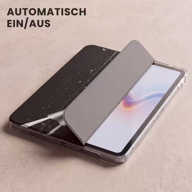 iPad-Hülle - Champagner - Schwarz - Spritzer - Popping — 5