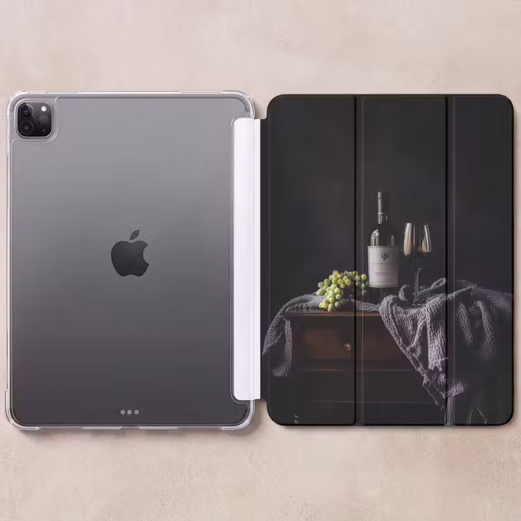 iPad-Hülle - Trauben - Wein - Rot - Tafel — 6
