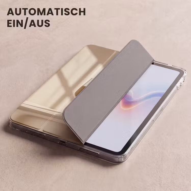iPad-Hülle - Champagner - Beige - Schatten - Blasen — 5