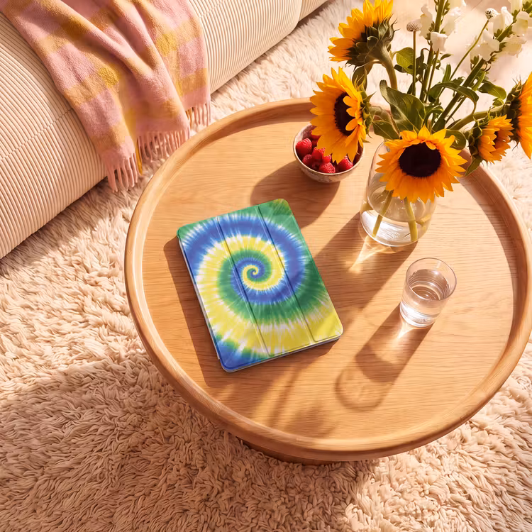 iPad-Hülle - Spirale - Grün - Rotierend — 2
