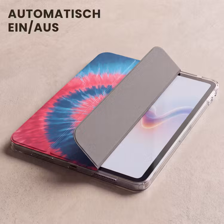 iPad-Hülle - Spirale - Rosa - Rotierend — 5