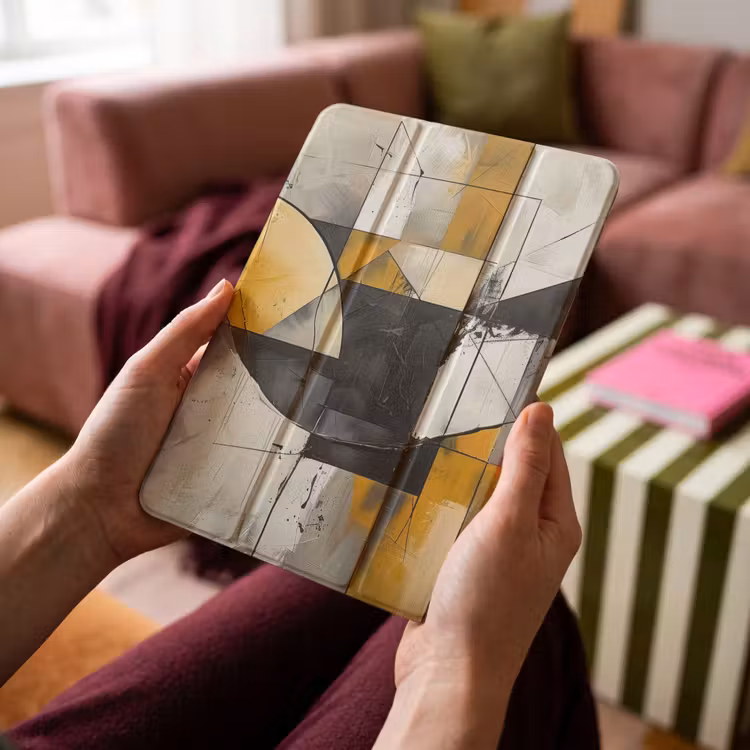 iPad-Hülle - Abstrakt - Kunst - Geometrisch - Ästhetisch — 4