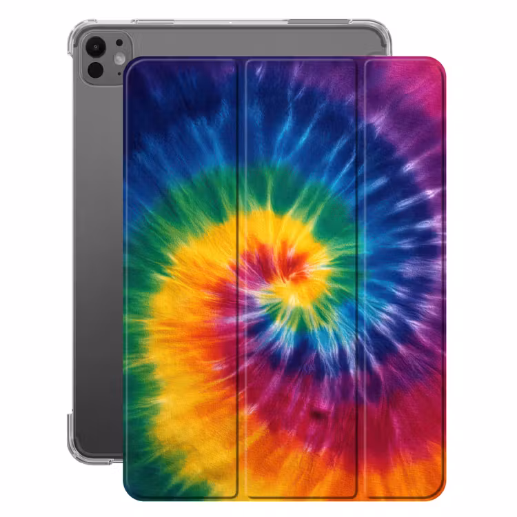 iPad-Hülle - Regenbogenfarben - Spirale - Farbenfroh — 1