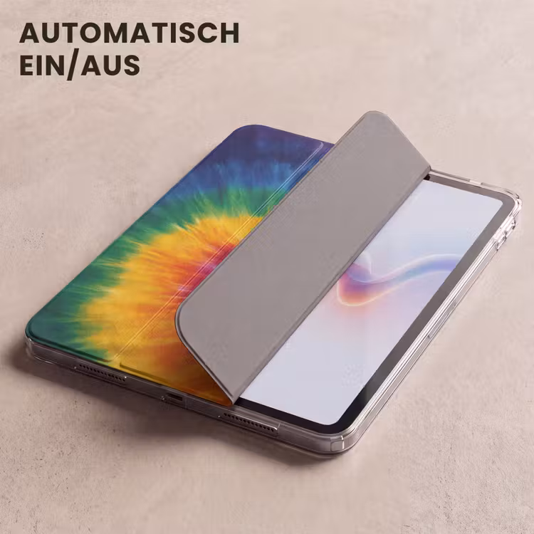 iPad-Hülle - Regenbogenfarben - Spirale - Farbenfroh — 5