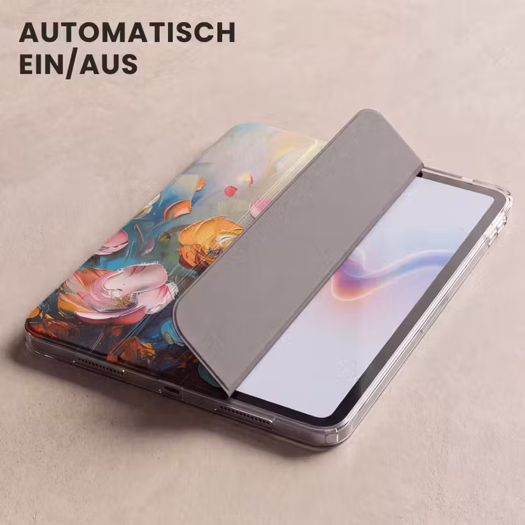 iPad-Hülle - Blumen - Bunt - Abstrakt - Farbe - Natur — 5