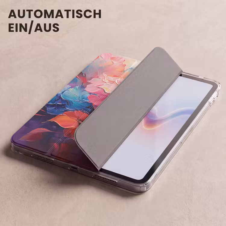 iPad-Hülle - Blumen - Malerei - Abstrakt - Farbenfroh — 5