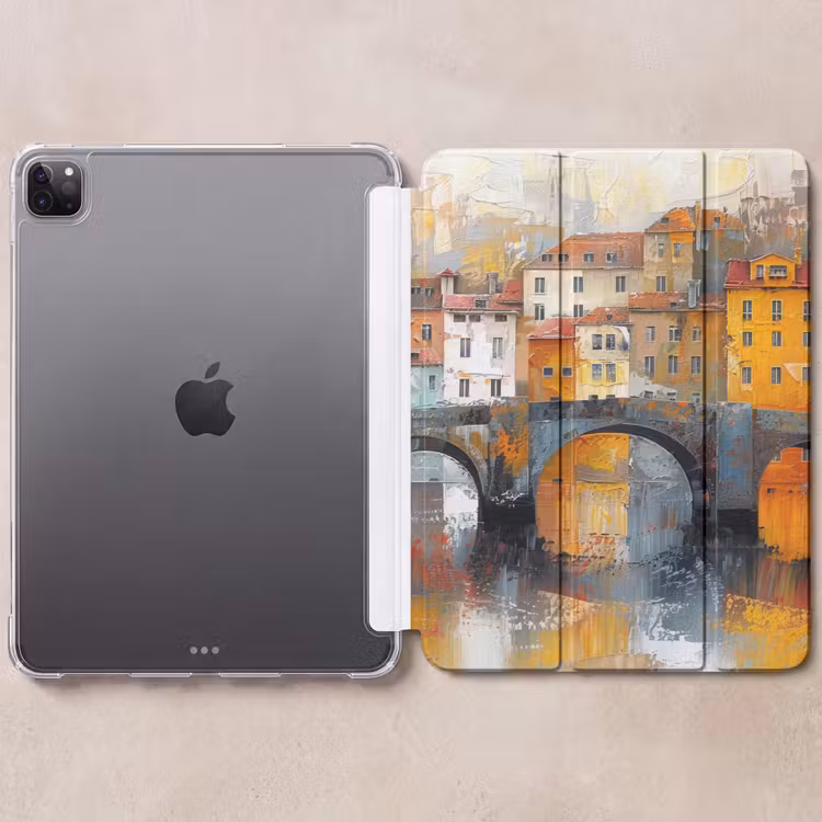 iPad-Hülle - Graben - Häuser - Kunst — 6