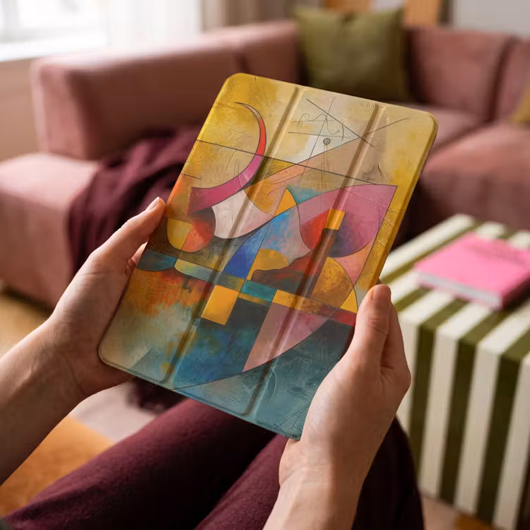 iPad-Hülle - Kunst - Abstrakt - Ästhetisch - Farbenfroh - Kunst — 4