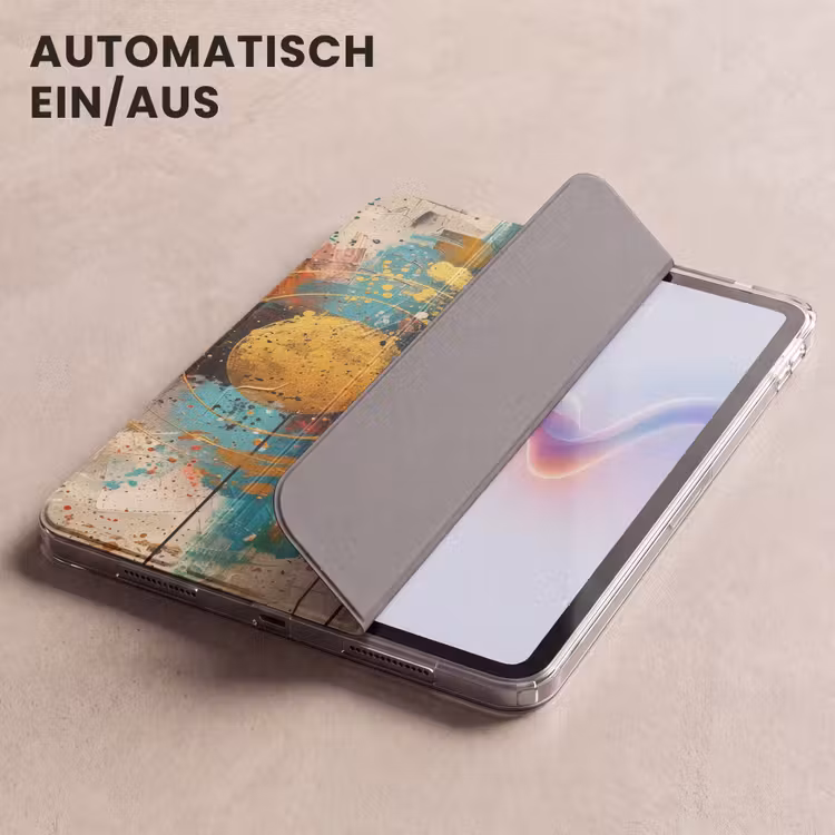 iPad-Hülle - Kunst - Abstrakt - Ästhetisch - Gold — 5